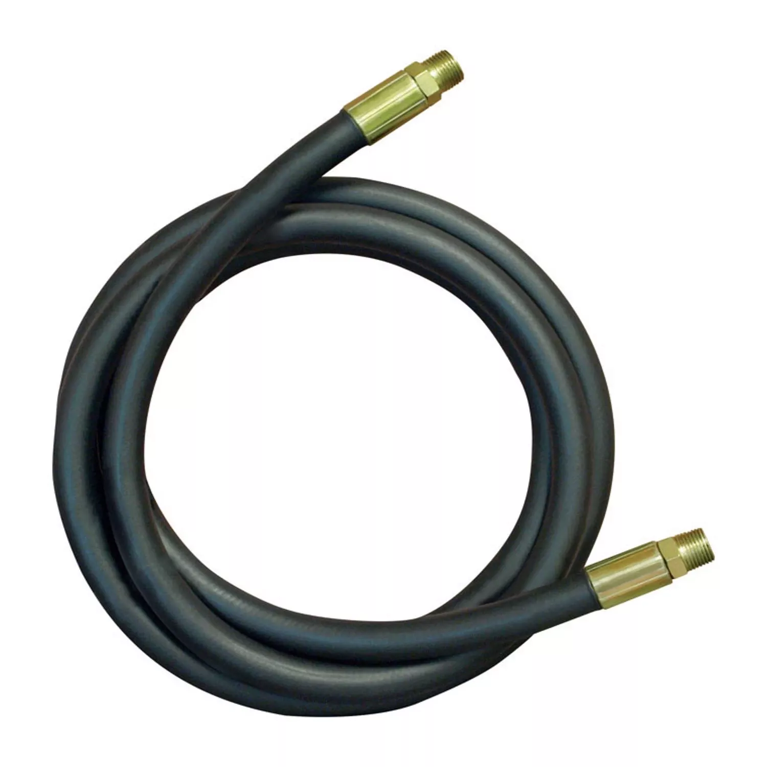 0.5 In. Diameter X 12 In. Length 3500 Psi Rubber 2-wire Hydraulic Hose