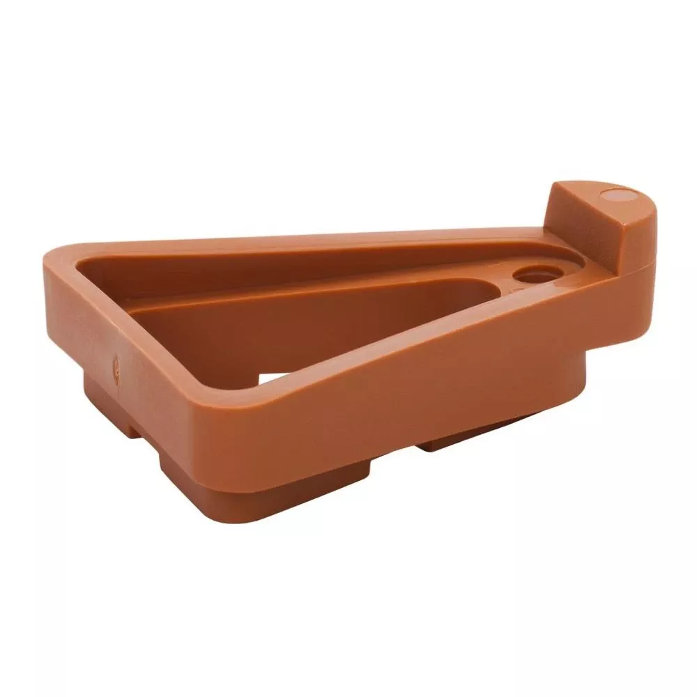 0.5 In. H Gray Plastic Plant Stand