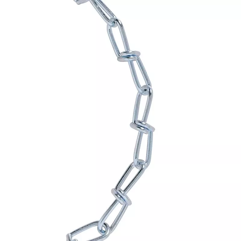 #1 Double Loop Carbon Steel Chain 0.072 In Diameter X 20 Ft Length