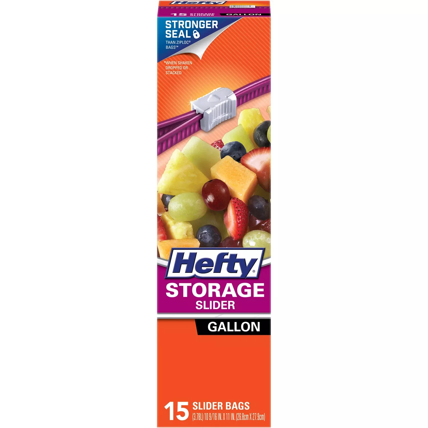 1 Gal Storage Slider Bag 15 Pk