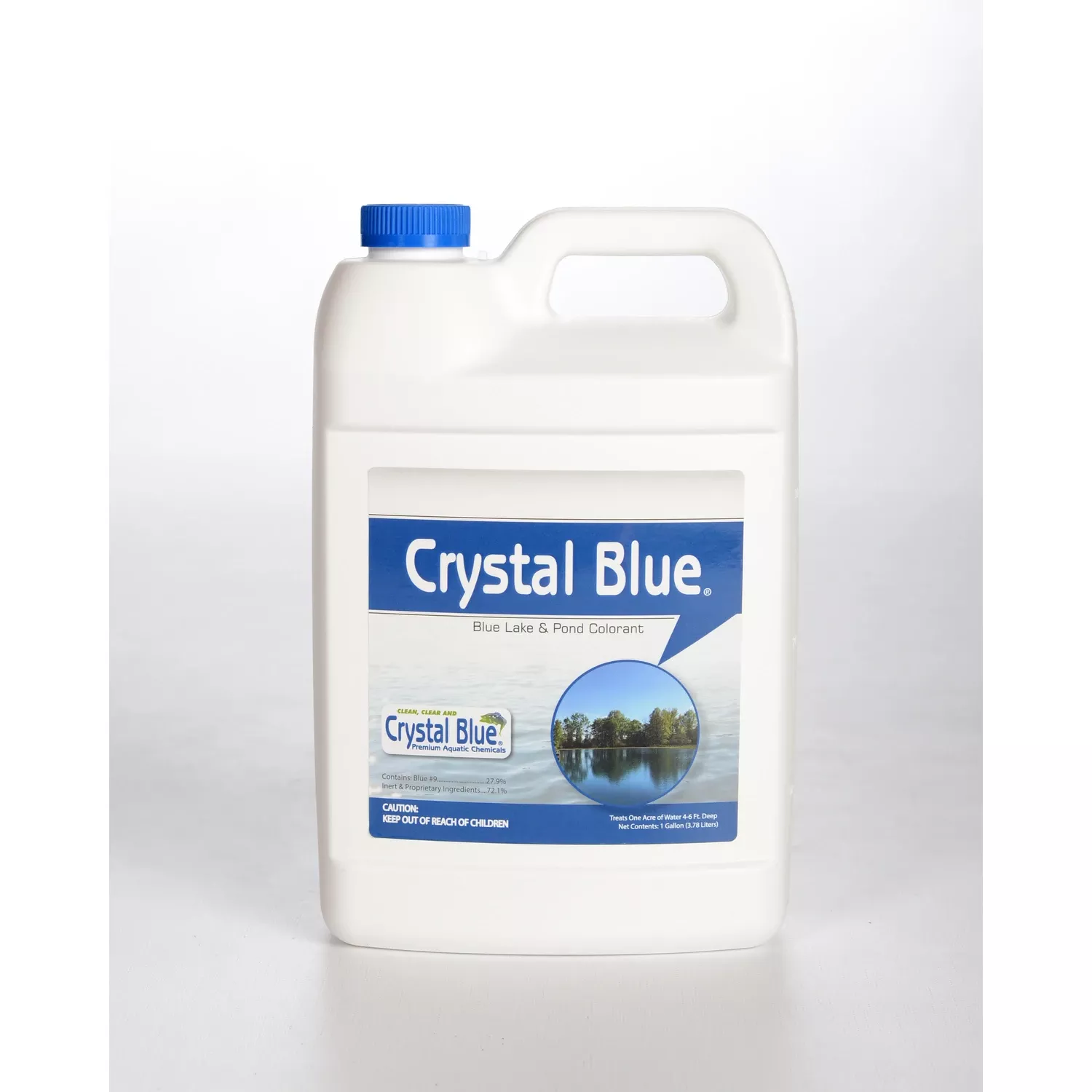 1 Gallon Lake & Pond Colorant - Treats 1 Acre, Safe For Fish & Livestock