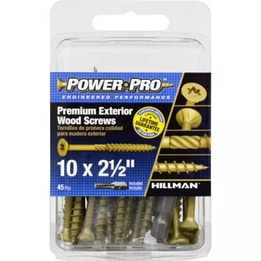 #10 X 2-1/2-in Bronze Ceramic Deck Screws (45-count)