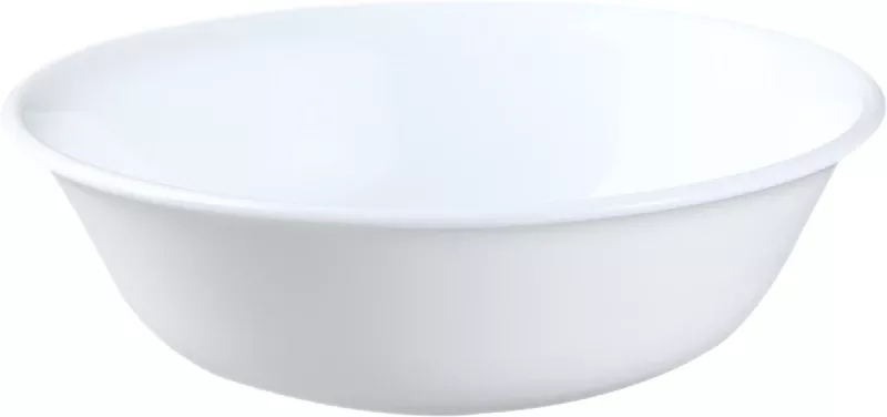 18 Oz Winter Frost Glass/porcelain Soup/cereal Bowl 6.25 In. D 1 Pk