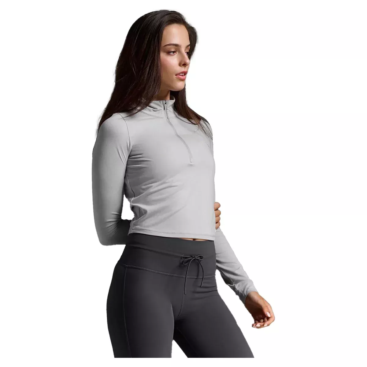 2XUWomen's Flex Crop 1/2 Zip Long Sleeve