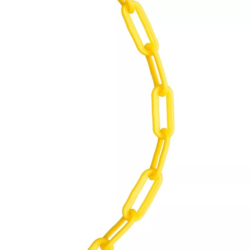 #8 Oval Link Plastic Chain 5/32 Inch Diameter X 20 Feet Length