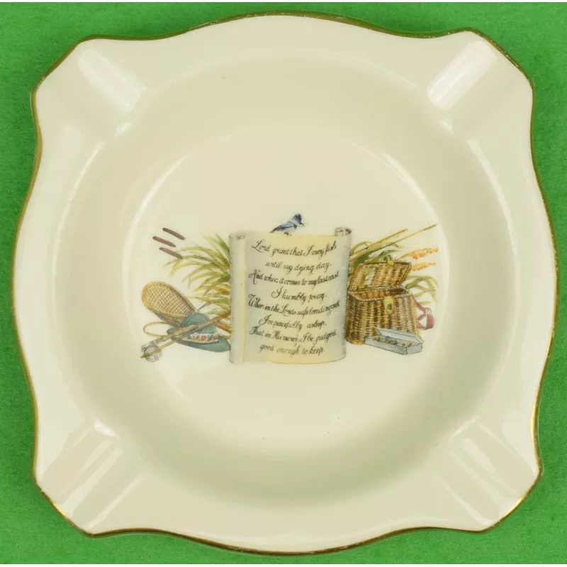 “Abercrombie & Fitch Fly-Fishing Ashtray” (SOLD)