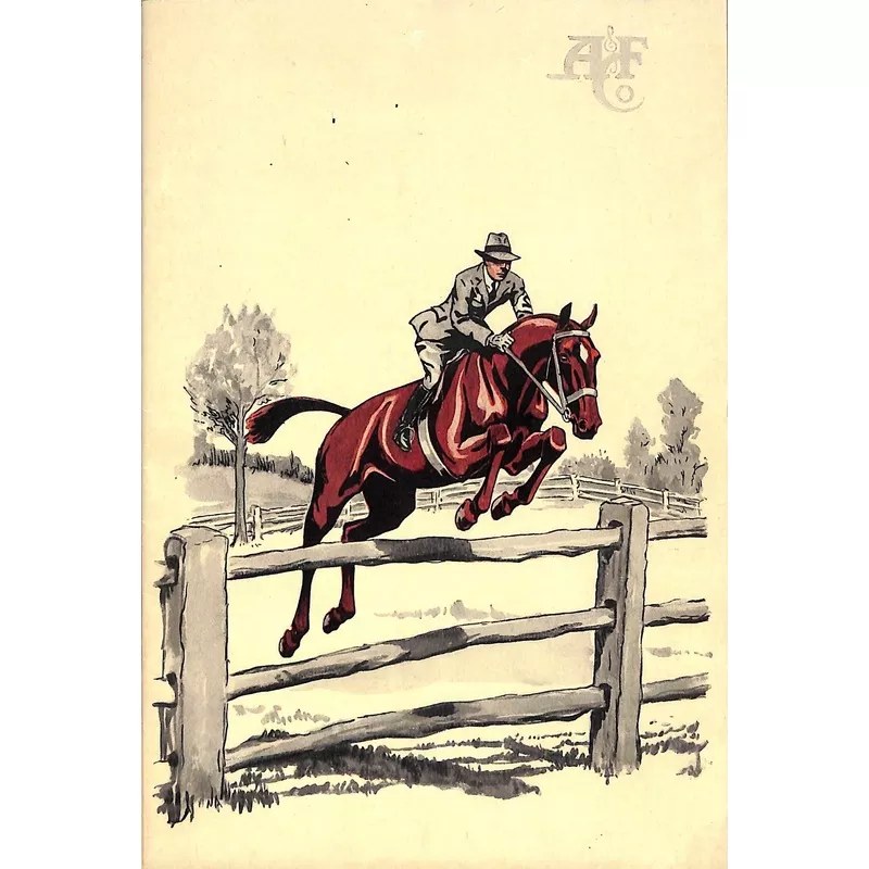 “Abercrombie & Fitch Saddlery And Equipment For Racing, The Polo, Hunting Field, Bridle Path And Show Ring Catalog” 1928