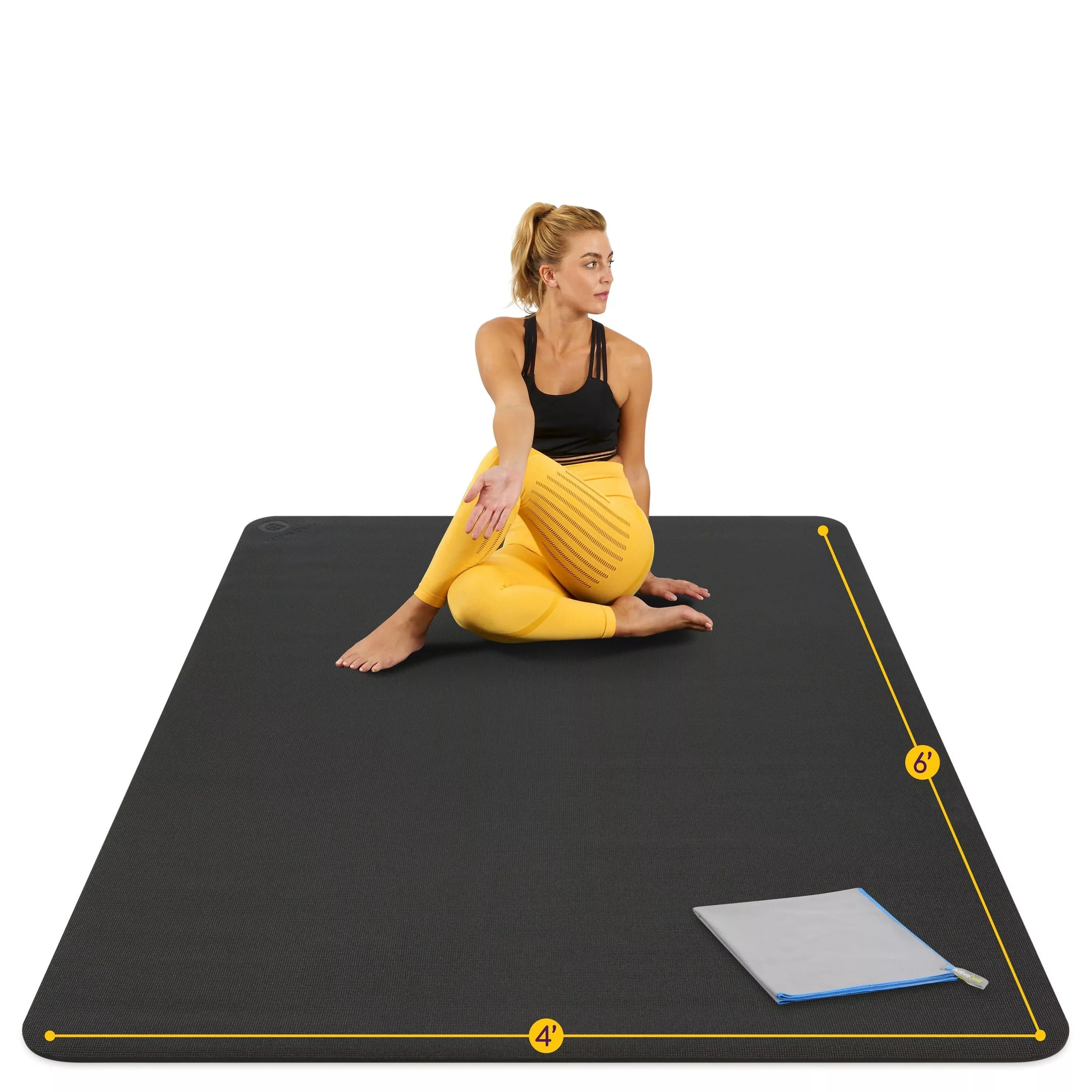 ActiveGear - Large Yoga Mats for Acroyoga and Home Gym