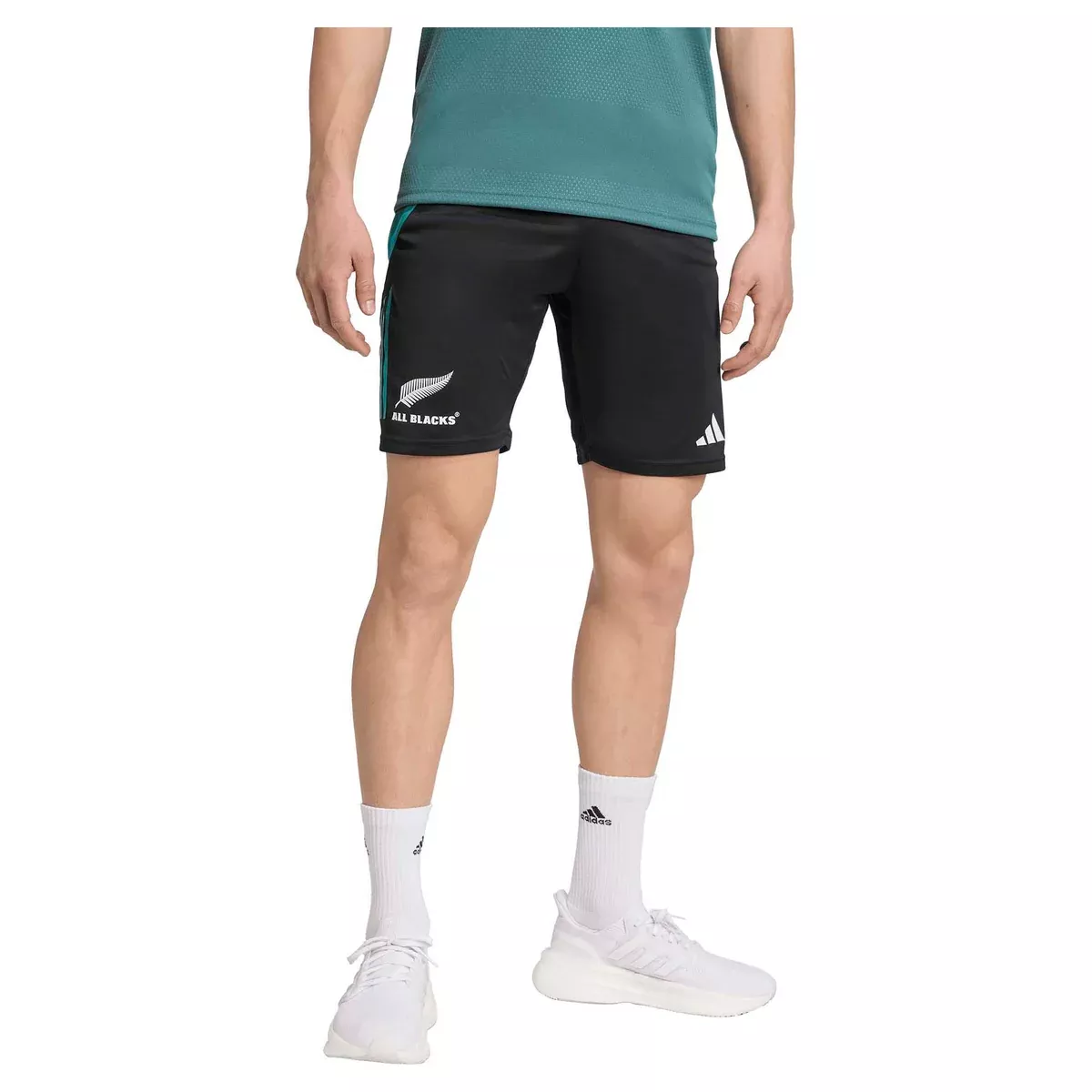 AdidasMen's New Zealand All Blacks Rugby Gym Shorts