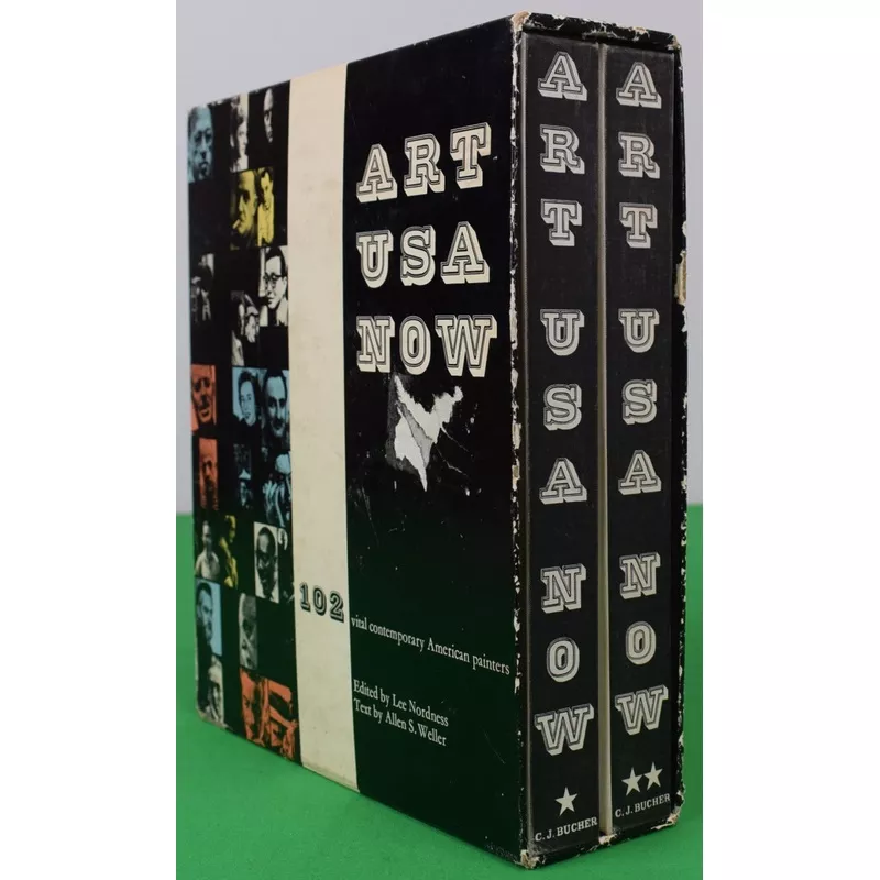 “Art USA Now 102 Vital Contemporary American Painters” 1962 WELLER, Allen S. [text by]