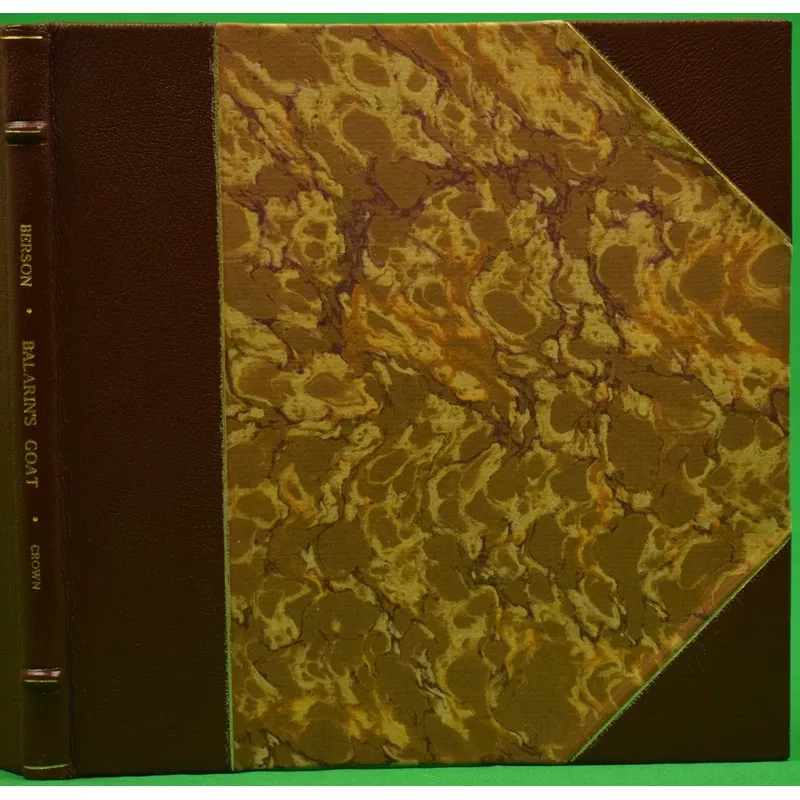 “Balarin’s Goat” 1972 BERSON, Harold