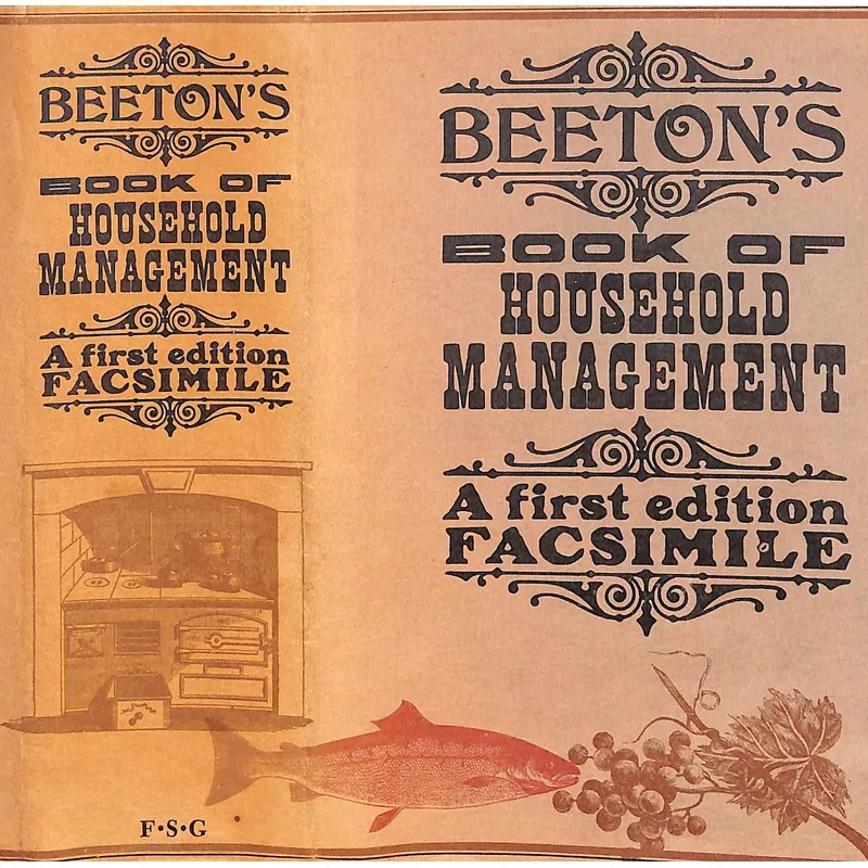 “Beeton’s Book Book Of Household Management” 1977 BEETON, Isabella