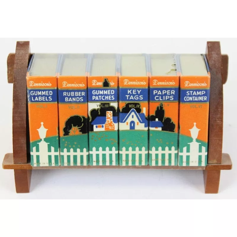 “Box Set x 6 Vol. Dennison’s w/ Stand”