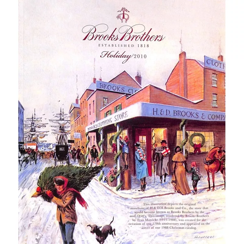 “Brooks Brothers Holiday 2010 Catalog” (SOLD)