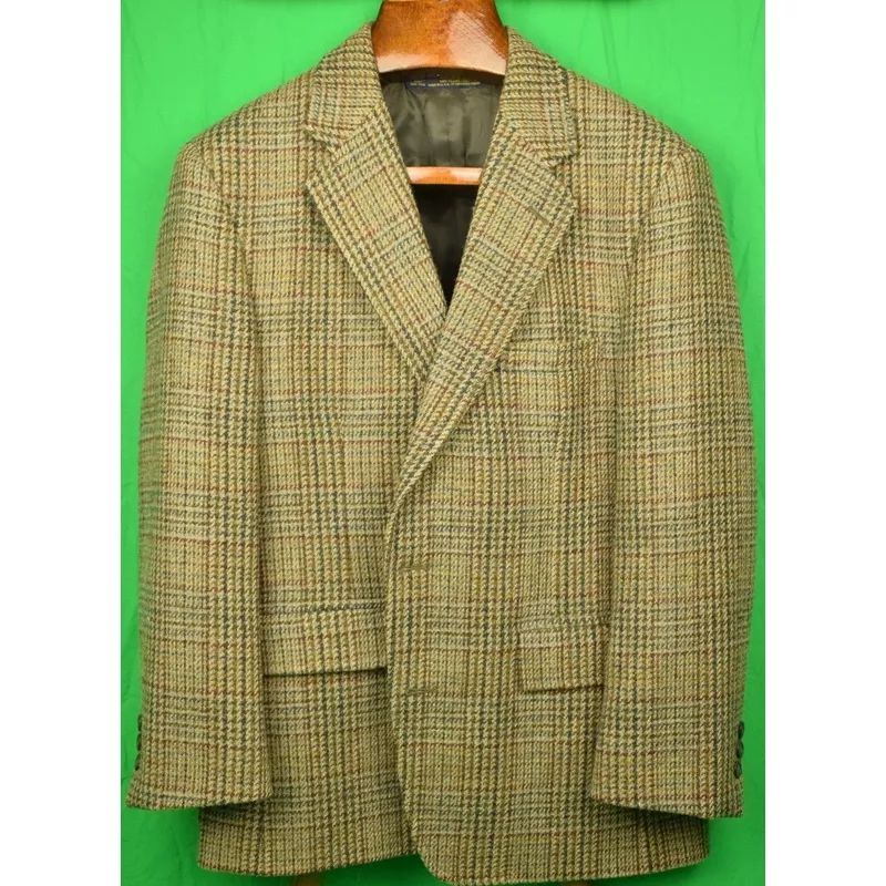 “Brooks Brothers Scottish Shetland Tweed Sport Jacket” Sz: 42R