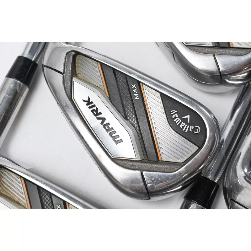Callaway Mavrik Max Irons / 5-PW / Stiff Flex KBS Tour 90 Shafts