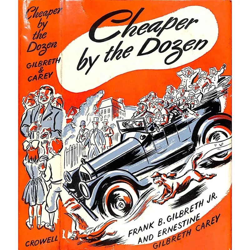 “Cheaper By The Dozen” 1949 GILBRETH, Frank B. Jr.