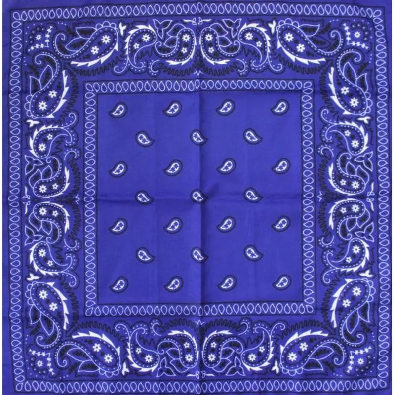 ‘Cotton Paisley Pocket Sq’