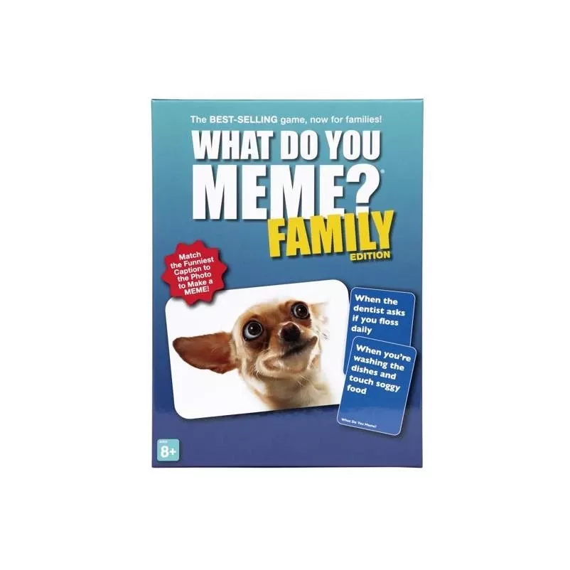 ? Family Edition Card Game - Funniest Caption Game For Ages 8+