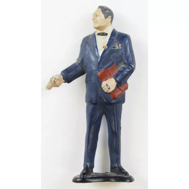 ‘Gilbert Plastic Figurine of “M” James Bond’s Brilliant Boss’ (SOLD)