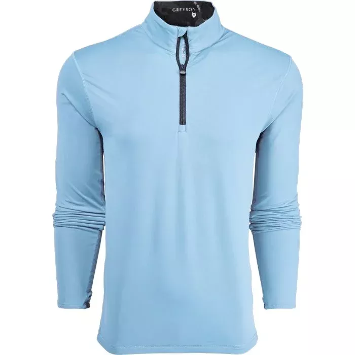 Greyson Tate Mock Neck Quarter-Zip Golf Pullover
