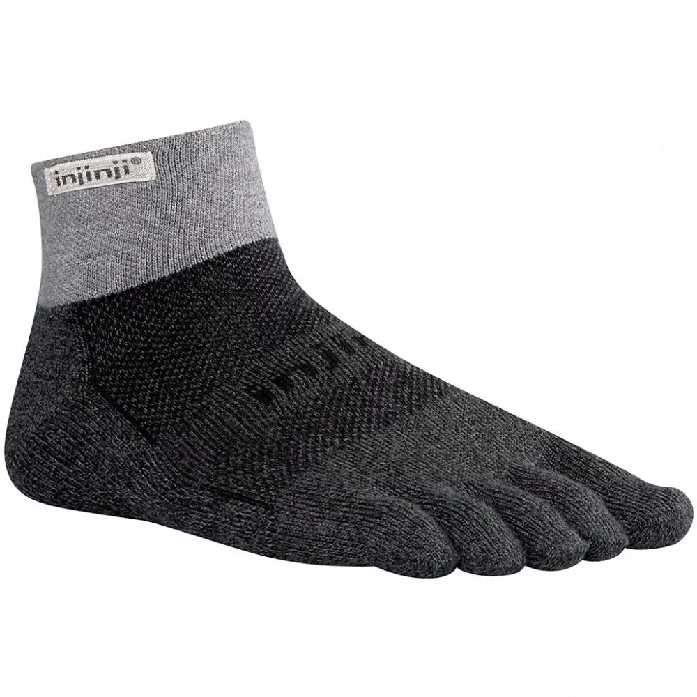Injinji TRAIL 2.0 Midweight Mini-Crew (Granite)