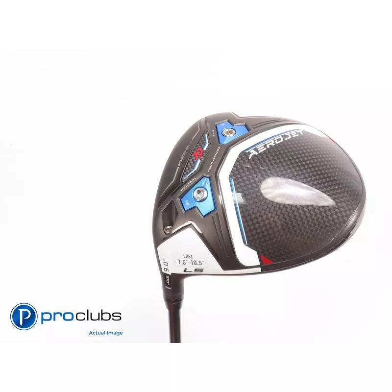 Nice Left Handed Cobra AEROJET LS 9* DRIVER – UST LINQ Blue 7F5 X-Flex 452461