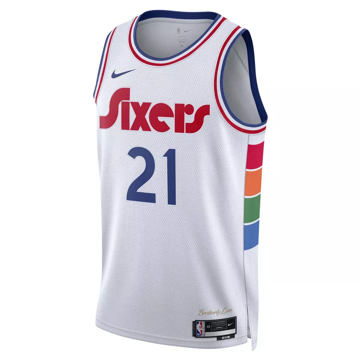 NikeMen's NBA Philadelphia 76ers Joel Embiid 2024/25 City Edition Swingman Jersey