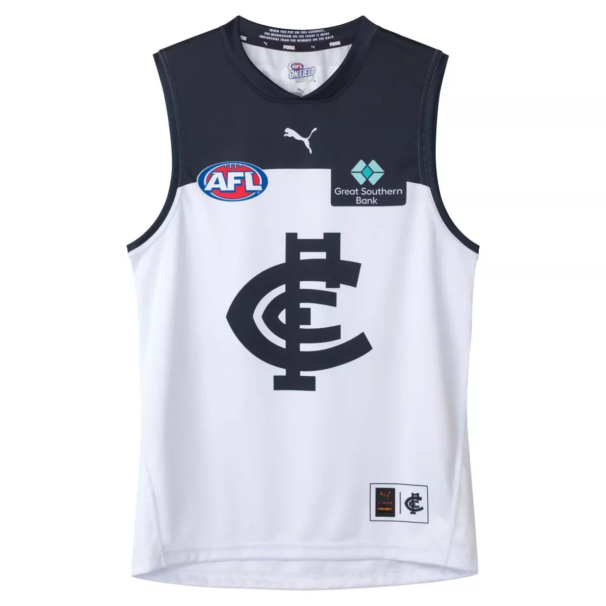 PumaMen's AFL Carlton Blues Football Club 2025 Clash Replica Jersey