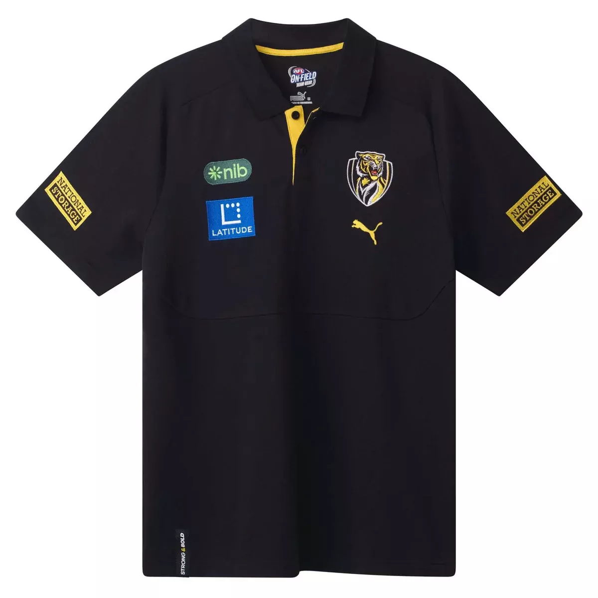 PumaMen's AFL Richmond Tigers Football Club 2025 Team Polo