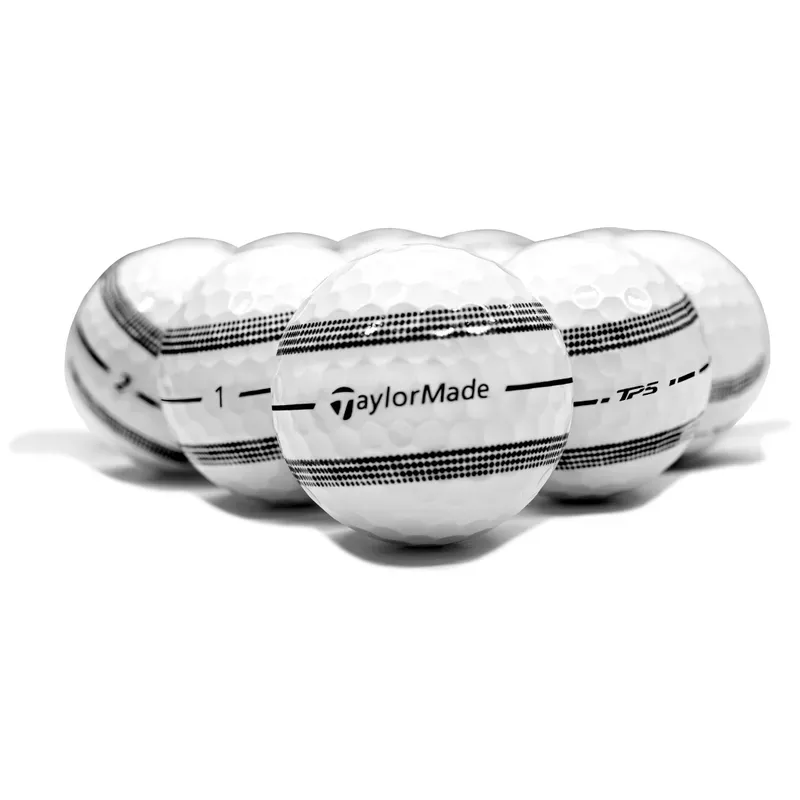 TaylorMade 2024 TP5 Stripe Bulk Golf Balls