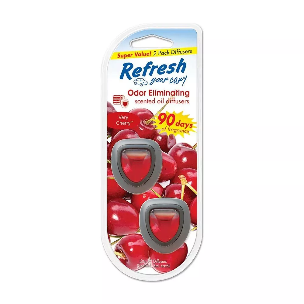 ! Very Cherry Scent Car Vent Clip 0.7 Oz Liquid