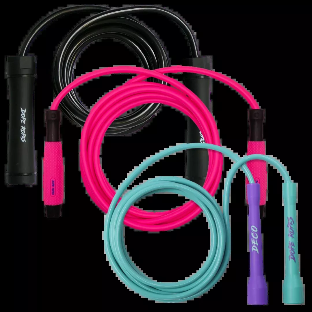 Weighted Jump Rope Bundle (1/4lb, 1/2lb and 1lb)