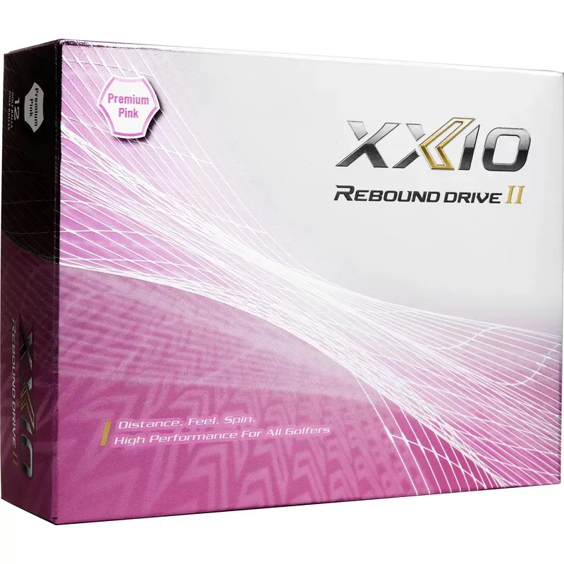 XXIO Rebound Drive II Pink Golf Balls for Women