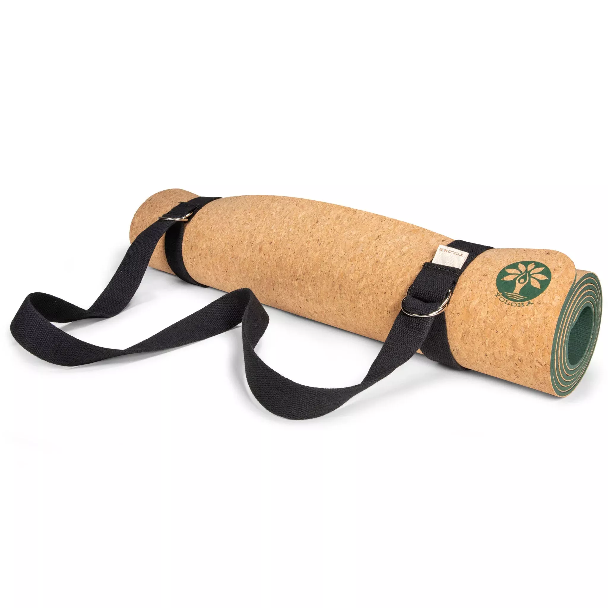 Yoloha Yoga - Black Sling and Mat Strap