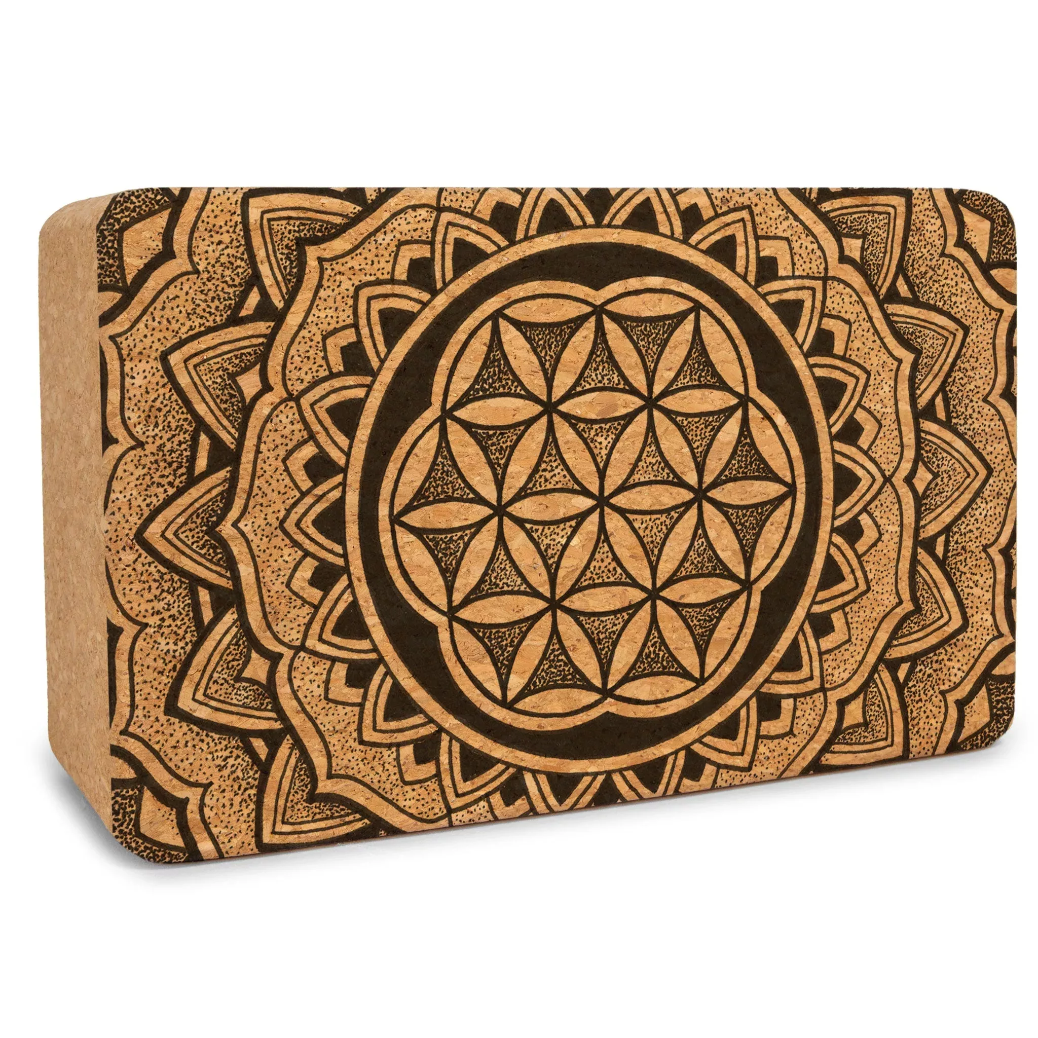 Yoloha Yoga - Earth rest cork yoga block