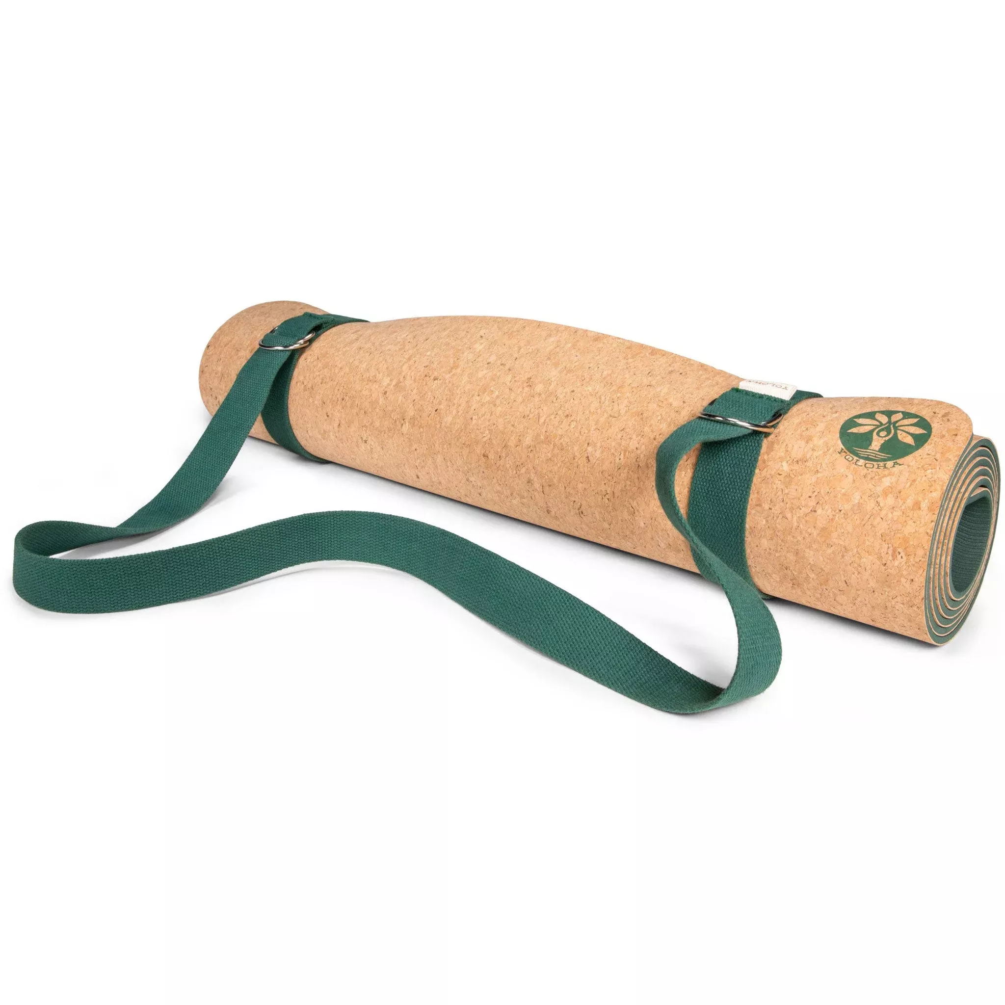 Yoloha Yoga - Green Sling and Mat Strap