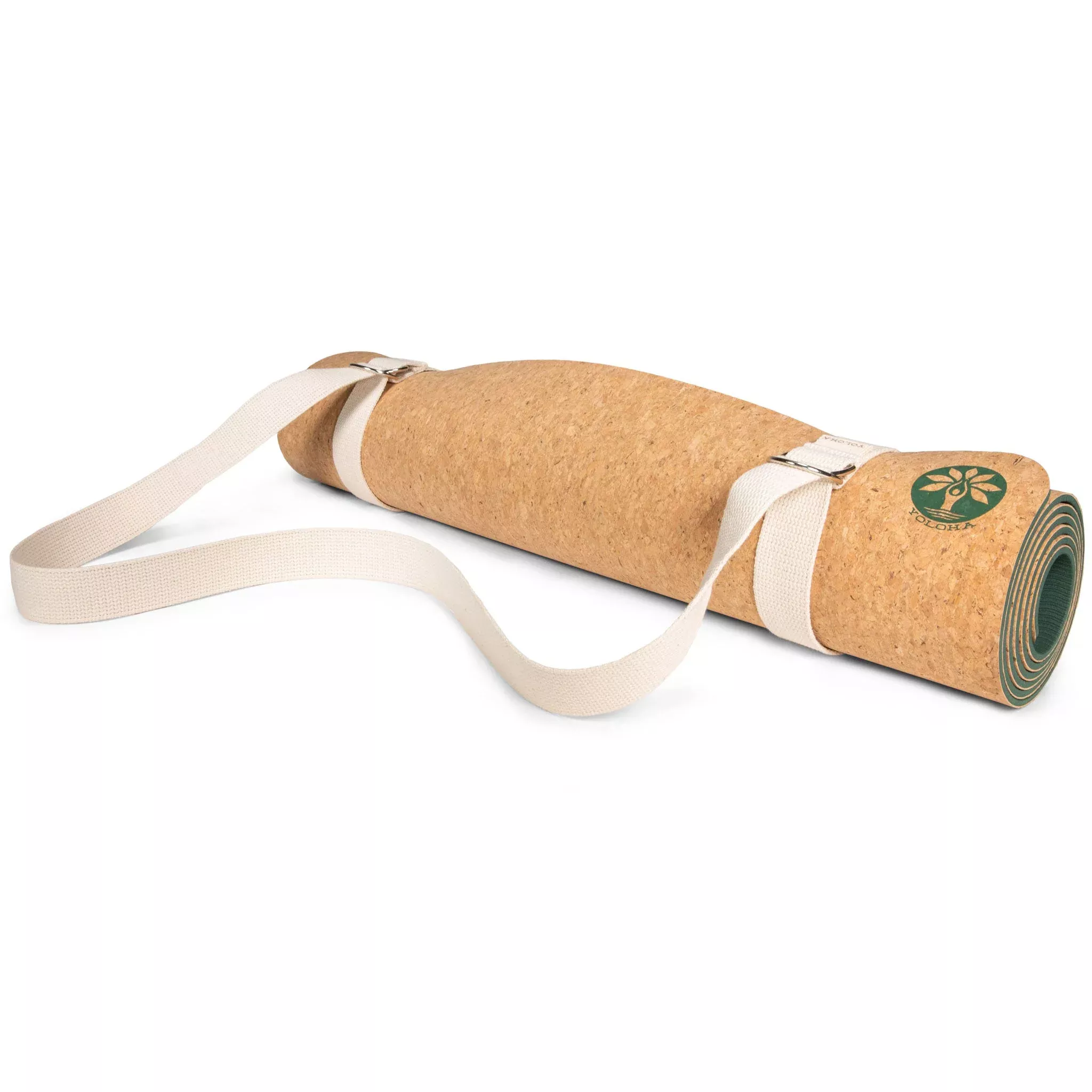 Yoloha Yoga - Natural Sling and Mat Strap