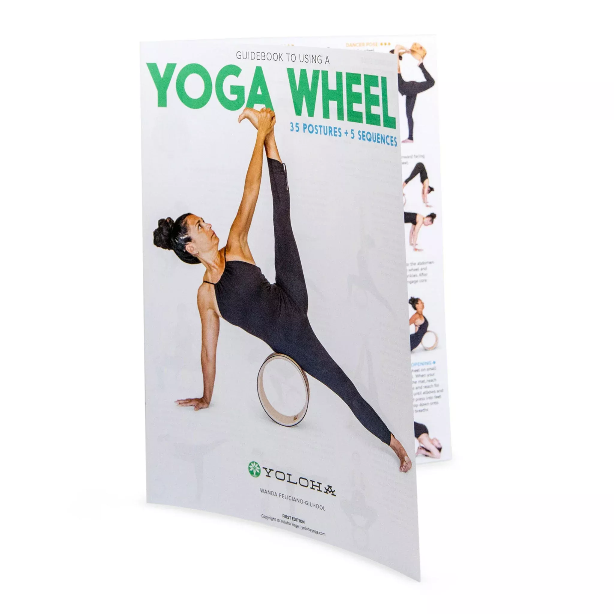 Yoloha Yoga - Yoga Wheel Guide Book