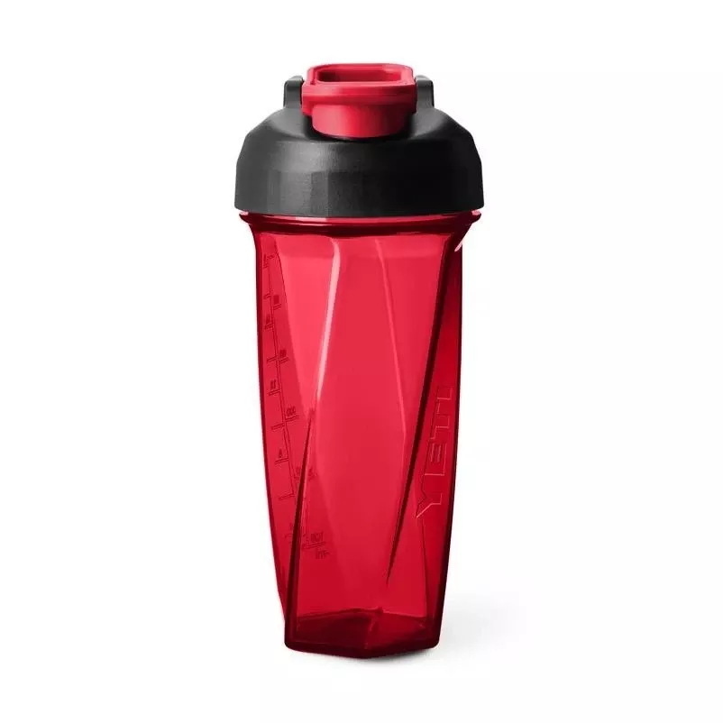 Yonder 27‑oz Rescue Red Bpa‑free Shaker Bottle – Durable Plastic Mixer