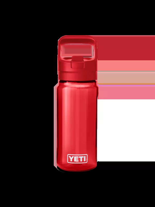 Yonder 600 Ml 20 Oz Water Bottle With Straw Cap Rescue Red