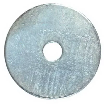 Zinc-plated Steel 3/8 In. Fender Washer 100 Pk