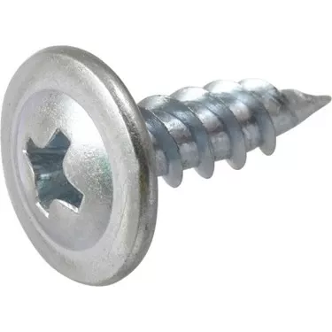 Zinc Truss Head Self-piercing Point Lath Screws, #8 X 9/16-in., 1-lb.