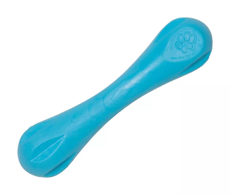 Zogoflex For Dog Blue Plastic Hurley Bone Chew Dog Toy Large 1 Pk