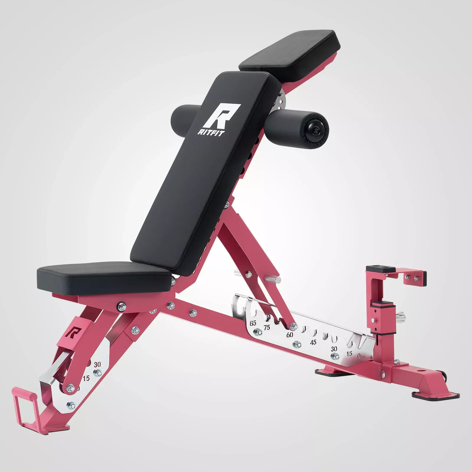 ZoomNew ArrivalRitFit GATOR Pink 1600LB Adjustable Weight Bench