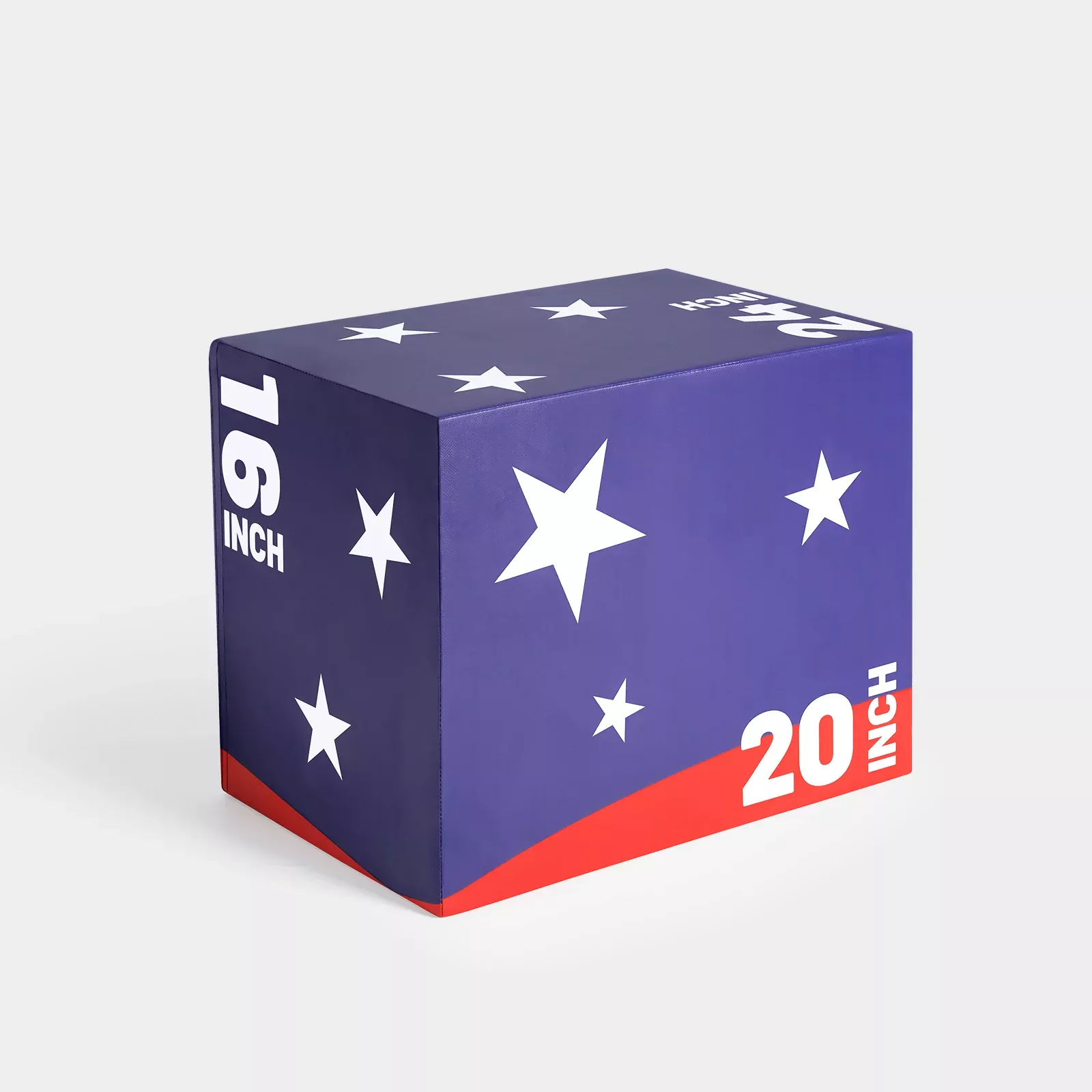 ZoomNew ArrivalRitFit Patriotic Color 3-in-1 Foam Plyo Box
