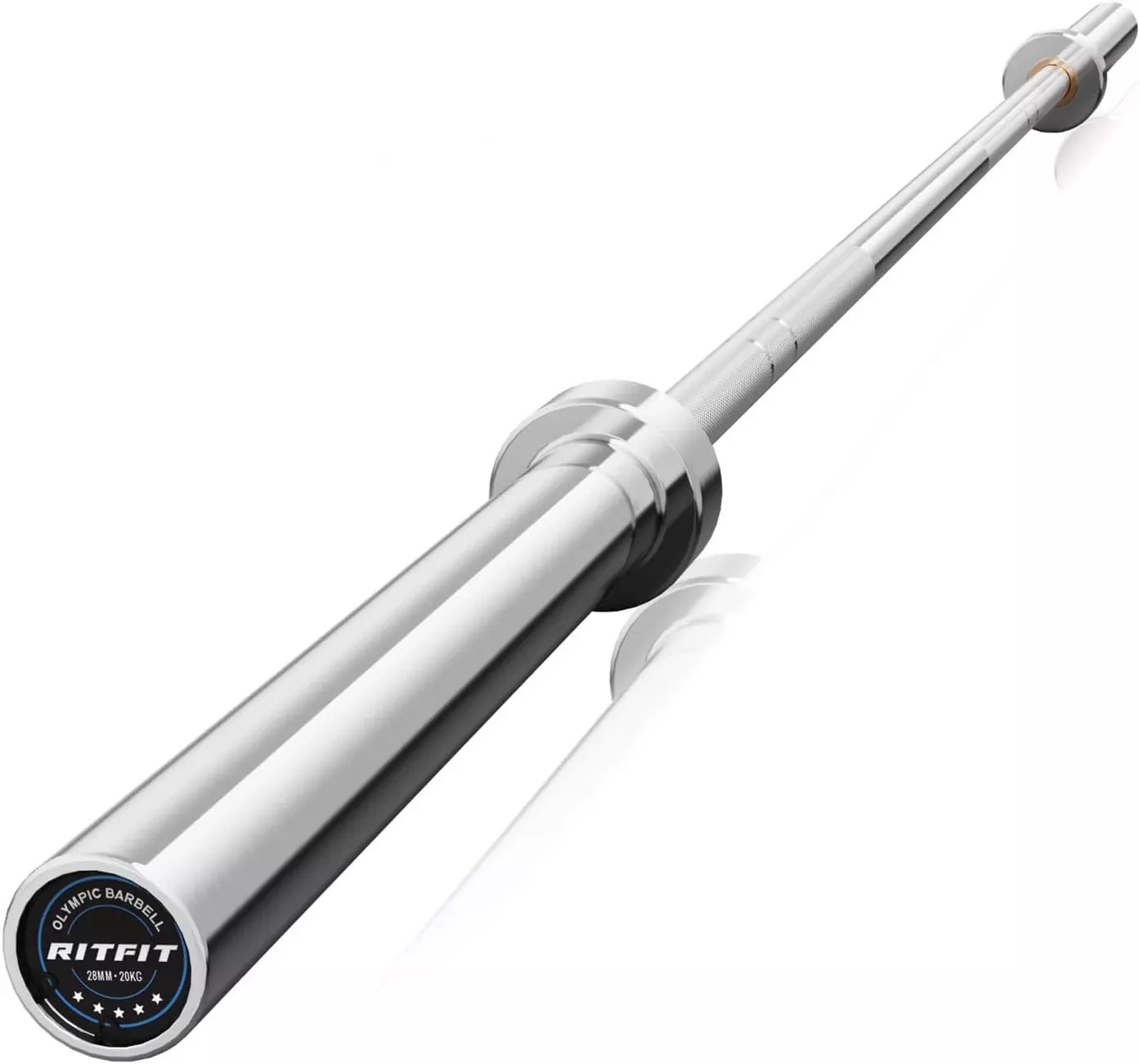 ZoomRitFit 7FT Olympic Barbell Bar 2'' Weight Lifting Bar