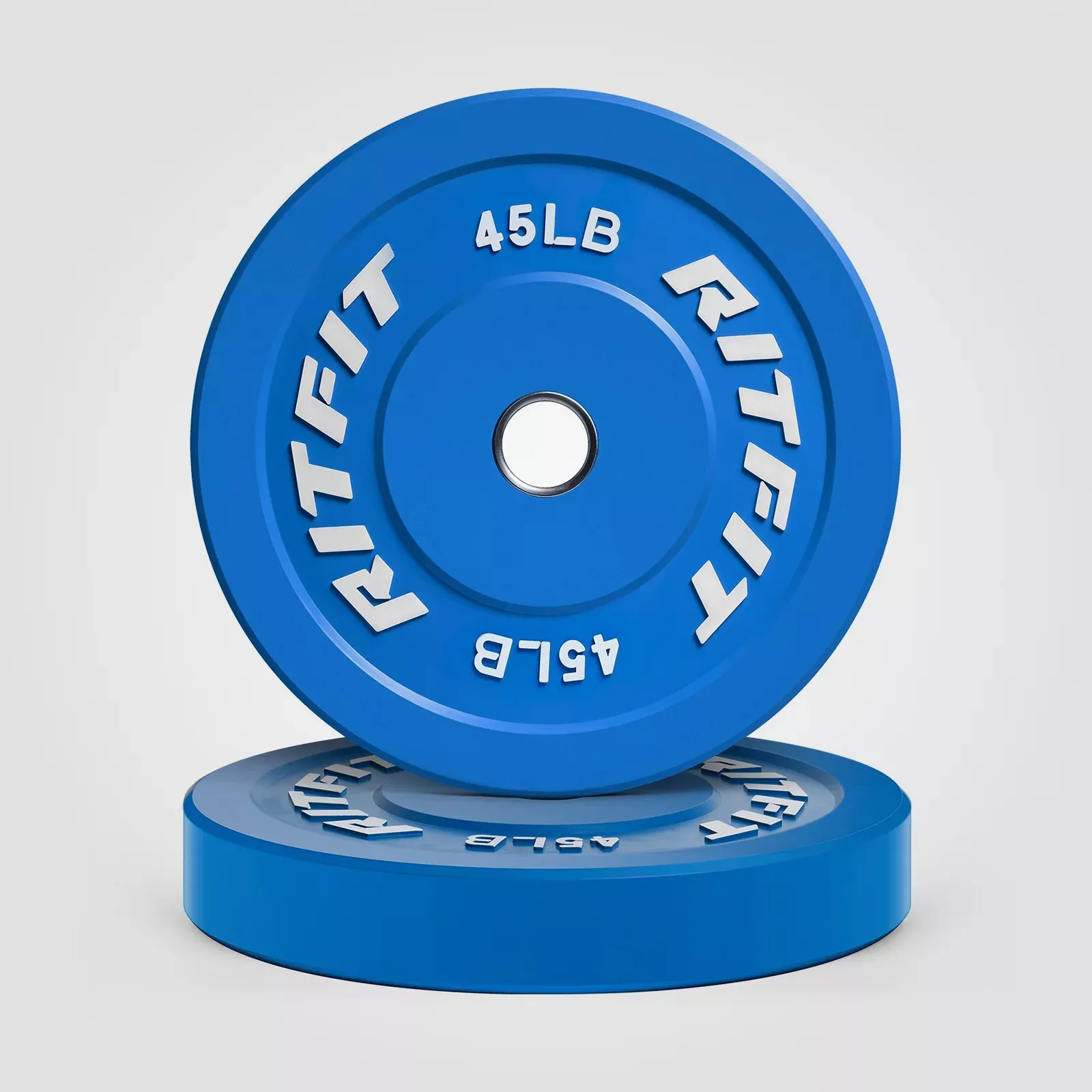 ZoomRitFit Color Olympic Bumper Weight Plates - 2-Inch