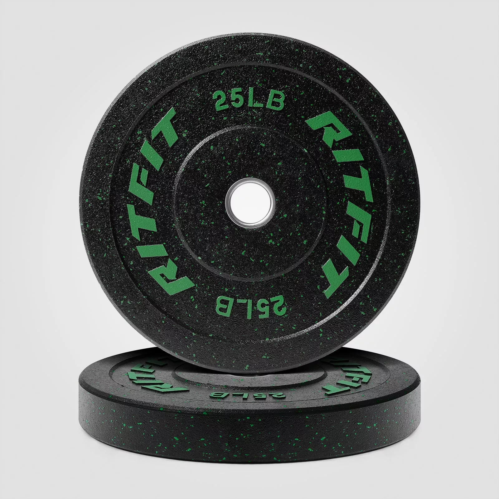 ZoomRitFit Fleck Olympic Bumper Weight Plates - 2-Inch