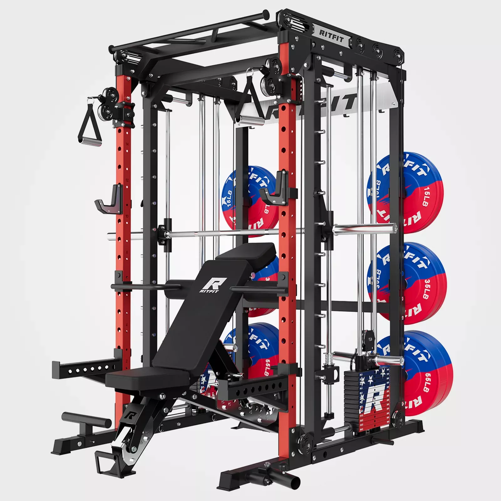 ZoomRitFit M2 SERIES Multi-Functional Modular Home Gym Package